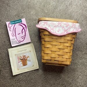 Longaberger Horizon of Hope 2004 Basket, Lid and Liner Included